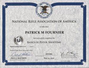 Online NRA Certified Basic Pistol Shooting- Blended 