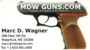 MDW Guns Importer & Dealer of Fine Firearms