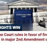 A court house with the words " concealed carry laws " written on it.