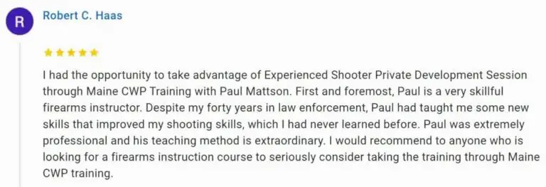 A person 's testimonial for the course.