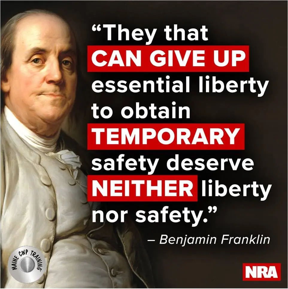 A quote by benjamin franklin on liberty.